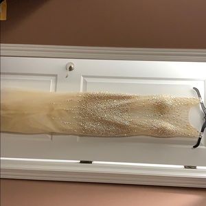 Women’s size 6 champagne dress